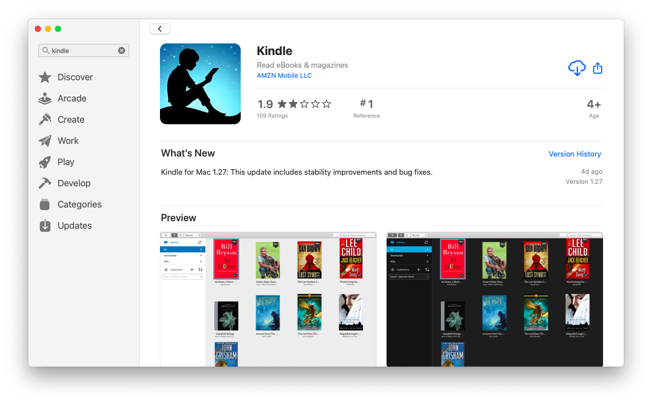 kindle app for mac